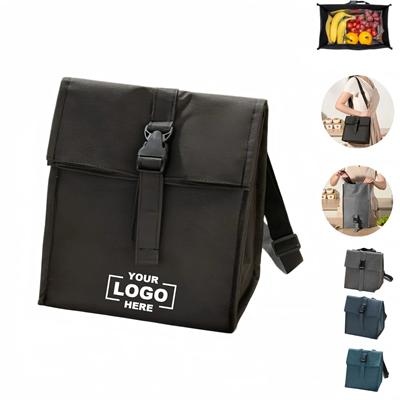Picture of THERMAL INSULATED COOLER LUNCH BAG with Shoulder Strap