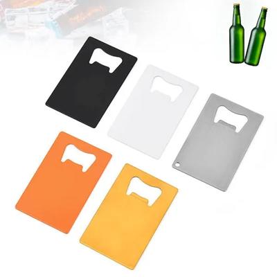 Picture of STAINLESS STEEL CREDIT CARD BEER BOTTLE OPENER