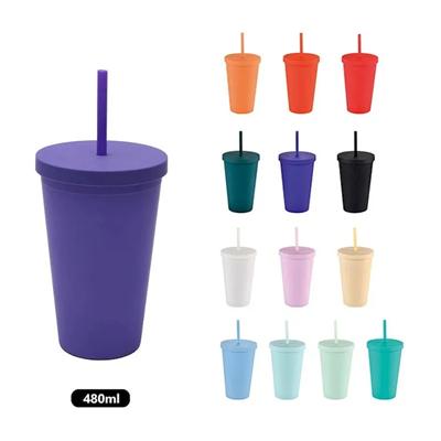 Picture of 16OZ DOUBLE WALL STRAW CUP
