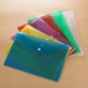 CLEAR TRANSPARENT PP BUCKLE FILE BAG image 2