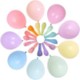 Picture of PASTEL COLORFUL LATEX PARTY BALLOONS