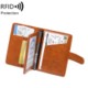 Picture of PASSPORT HOLDER COVER CASE RFID BLOCKING TRAVEL WALLET