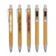 BAMBOO WOOD SUSTAINABLE RETRACTABLE BALL PEN image 2