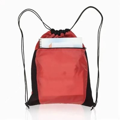 Picture of DRAWSTRING CINCH BAG BACKPACK RUCKSACK with Mesh Pocket