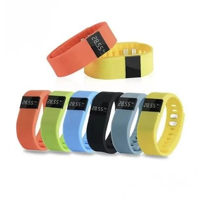 Picture of CUSTOM LOGO COLORFUL SILICON FITNESS TRACKERS.