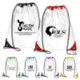 Picture of CLEAR TRANSPARENT DRAWSTRING BACKPACK RUCKSACK