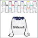 Picture of CLEAR TRANSPARENT DRAWSTRING BACKPACK RUCKSACK