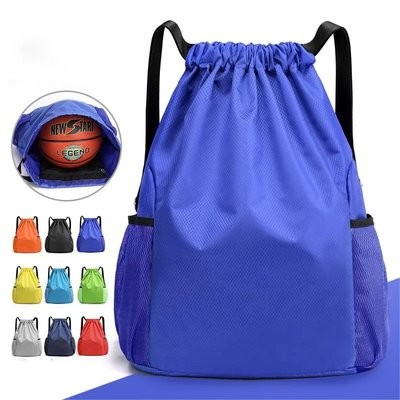 Picture of DRAWSTRING BACKPACK RUCKSACK WATER RESISTANT STRING BAG
