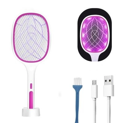 Picture of TWO in One USB Charger Electric Mosquito Racket
