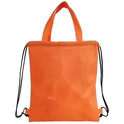 Picture of TWO in One Non-woven Drawstring Backpack Rucksack & Tote Bag