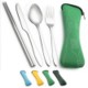 5 PIECES SILVERWARE FLATWARE CUTLERY SET image 2