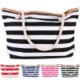 BEACH CANVAS BOAT TOTE image 2