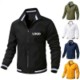 Picture of STAND-UP COLLAR ZIPPER COAT