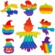 Picture of HALLOWEENPUSH POP BUBBLE FIDGET LUMINOUS SENSORY SQUISHY TOY