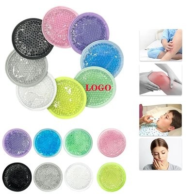 Picture of REUSABLE ROUND GEL ICE HOT COLD PACK.