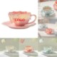 PETAL COFFEE CUP AND SAUCER SET image 2