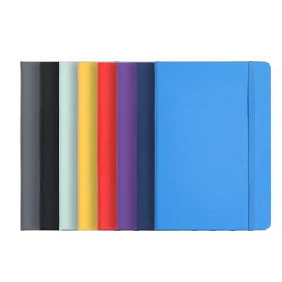 Picture of PU NOTE BOOK with Elastic Strap & Color Changing Finish
