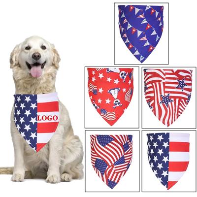 Picture of DOG BIB INDEPENDENCE DAY SCARF
