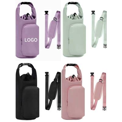 Picture of THERMAL INSULATED WATER BOTTLE CARRIER OUTDOOR SPORTS POUCH