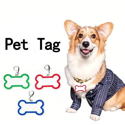 Picture of BONE SHAPE PET TAG