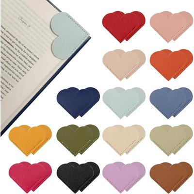 Picture of LEATHER HEART BOOK MARKS
