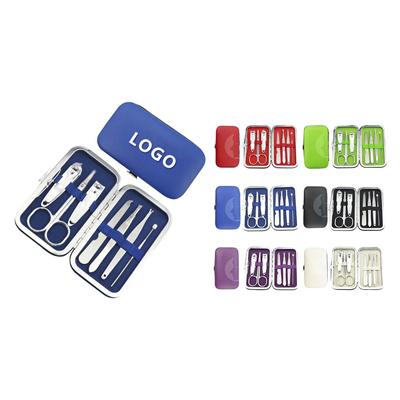 Picture of 7-PIECE COLORFUL PORTABLE FINGERNAIL CLIPPER SET
