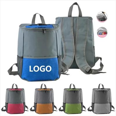 Picture of COLOR CUBE BLOCK THERMAL INSULATED COOLER BACKPACK RUCKSACK PICNIC