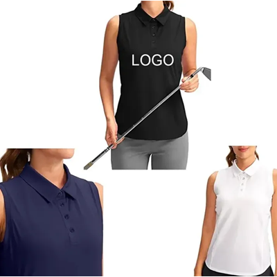 Picture of LADIES SLEEVELESS GOLF SHIRT