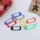 PP WRITABLE LABEL with Keyring Chain image 2