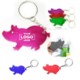 PIG SHAPE ALUMINUM KEYRING BOTTLE OPENER image 2