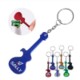 GUITAR SHAPE BOTTLE OPENER KEYRING CHAIN image 2