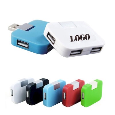 Picture of WHOLESLE SQUARE MINI 4 PORTS USB HIGH SPEED HUB
