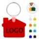 CUSTOM HOUSE SHAPE SILICONE KEYRING CHAIN image 2