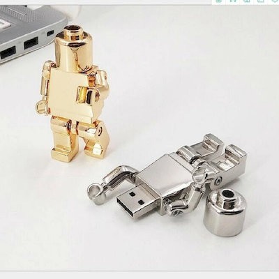 Picture of METAL ROBOT USB FLASH DRIVE