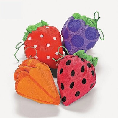 Picture of FOLDING FRUIT SHAPE TOTE BAG