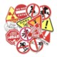 REFLECTIVE SIGN STICKER image 2