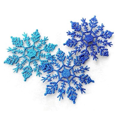 Picture of ACRYLIC SNOWFLAKE FOR CHRISTMAS TREE ORNAMENT