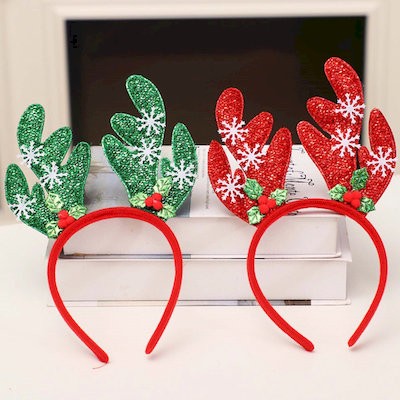Picture of CHRISTMAS ANTLER HEAD BAND HAIR HOOP