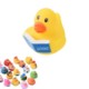 FUNNY RUBBER DUCK BATH TOY image 2