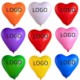 10-INCH HEART-SHAPED LATEX BALLOON image 2