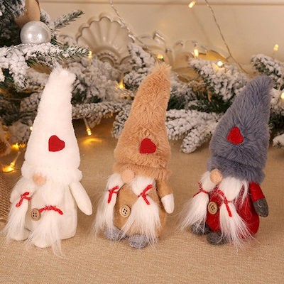 Picture of FATHER CHRISTMAS SANTA GNOME PLUSH TOY