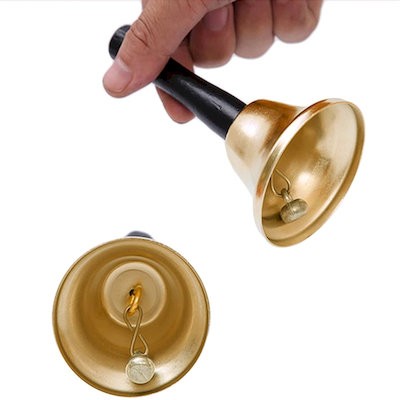 Picture of CHRISTMAS FATHER CHRISTMAS SANTA HANDBELL