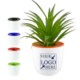 ECO FRIENDLY MINI PLASTIC PLANT POT image 2