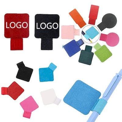 Picture of SELF ADHESIVE LEATHER PEN-LOOP CLIP