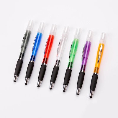 Picture of OFFICE ESSENTIAL HAND STYLUS SANITISER PEN SPRAY BALLPONIT