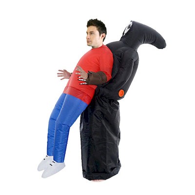 Picture of HALLOWEEN HORRO INFLATABLE SKULL SUIT COSTUME