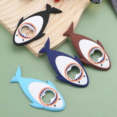 Picture of REFRIGERATOR MAGNET SILICON METAL BOTTLE OPENER