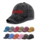 WASH COTTON BASEBALL CAP image 2