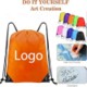 DRAWSTRING BACKPACK RUCKSACK BAGS image 2