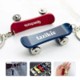 SKATEBOARD KEYRING CHAIN image 2